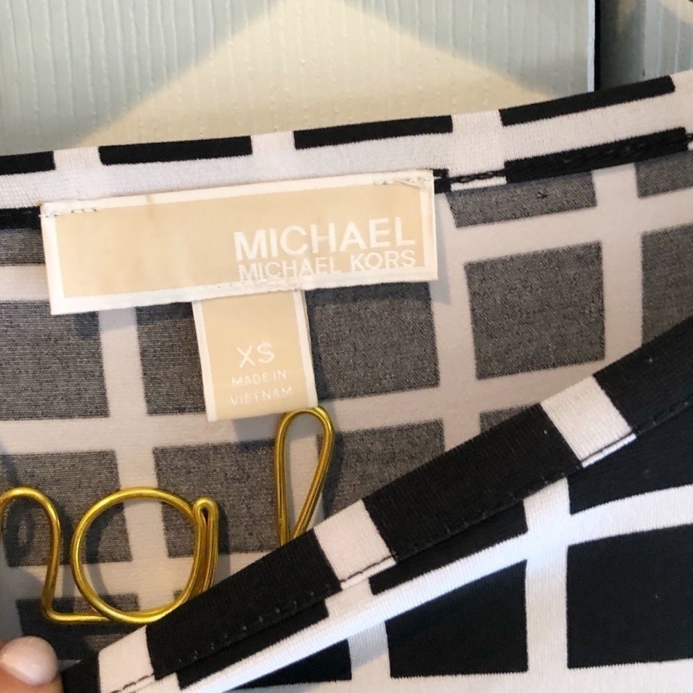 Michael Michael Kors Windowpane 3/4 Dress - Picture 5 of 7